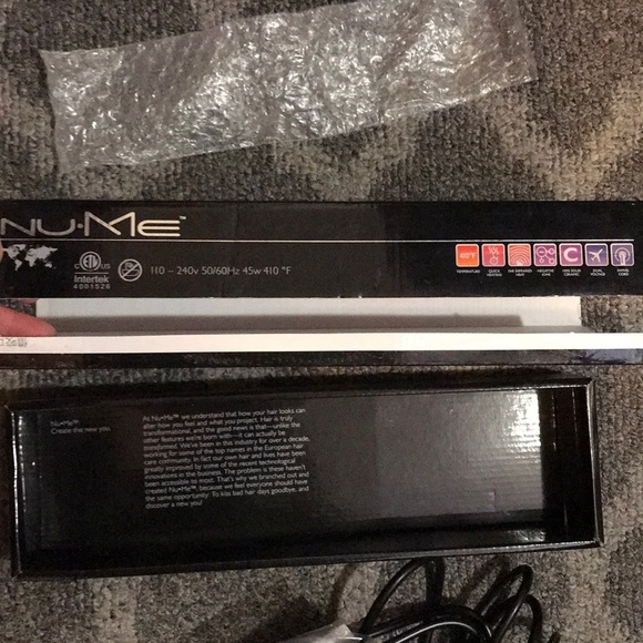 NuMe Ceramic Curling Wand 25mm - Picture 5 of 5